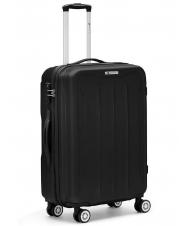 R RONCATO FLIGHT Set of 3 hand luggage trolleys, medium, large Black - Trolley Set - 5