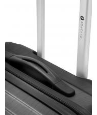 R RONCATO FLIGHT Set of 3 hand luggage trolleys, medium, large Black - Trolley Set - 6