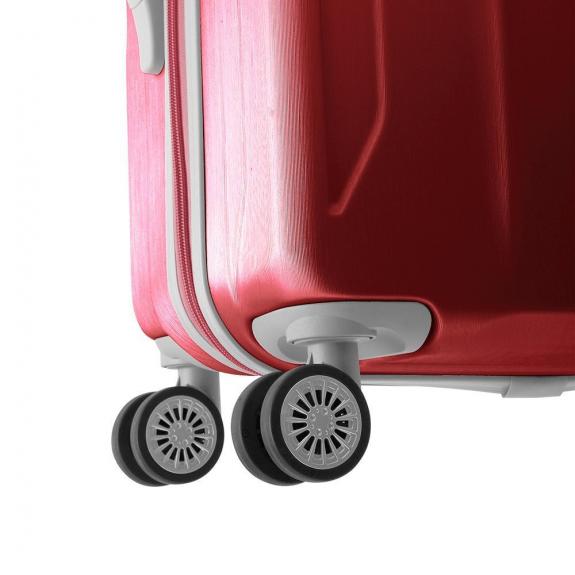 FLIGHT Medium size trolley Red - Rigid Trolley Cases