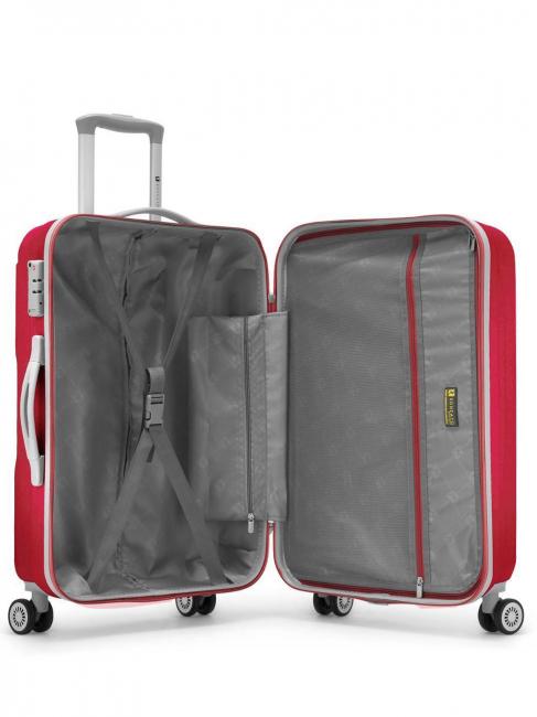 FLIGHT Large size trolley Red - Rigid Trolley Cases