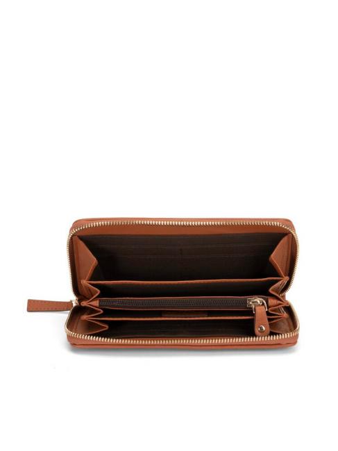 CANADA Large wallet with leather zipper LEATHER - Women&rsquo;s Wallets