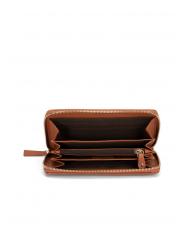 TOSCA BLU CANADA Large wallet with leather zipper LEATHER - Women&rsquo;s Wallets - 2