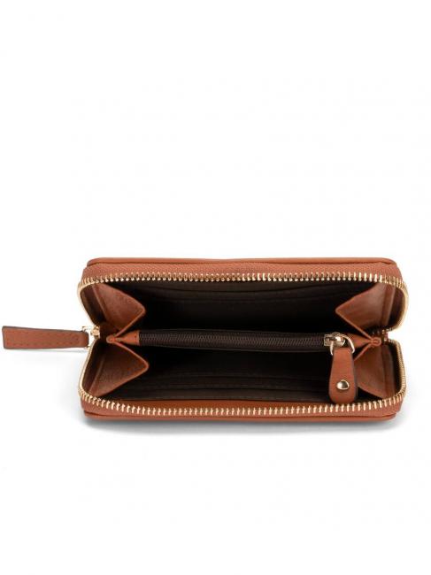CANADA Medium wallet with leather zip LEATHER - Women&rsquo;s Wallets