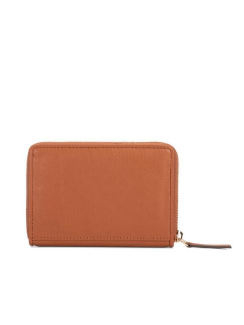 CANADA Medium wallet with leather zip LEATHER - Women&rsquo;s Wallets