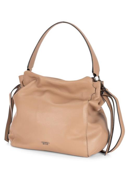 AVANA Leather sack bag mud - Women&rsquo;s Bags