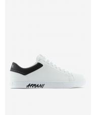 ARMANI EXCHANGE Sneaker pelle Sneakers op.white + black - Women’s shoes - 2