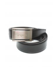 UNGARO Cintura doubleface in pelle con placca, can be shortened to measure - Belts