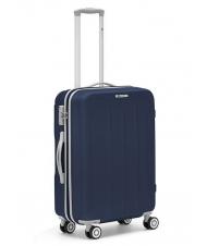 R RONCATO FLIGHT Set of 3 hand luggage trolleys, medium, large night blue - Trolley Set - 4