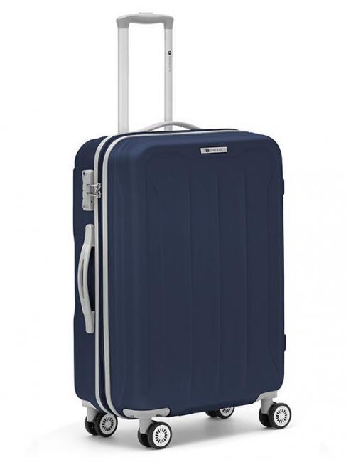 FLIGHT Set of 3 hand luggage trolleys, medium, large night blue - Trolley Set