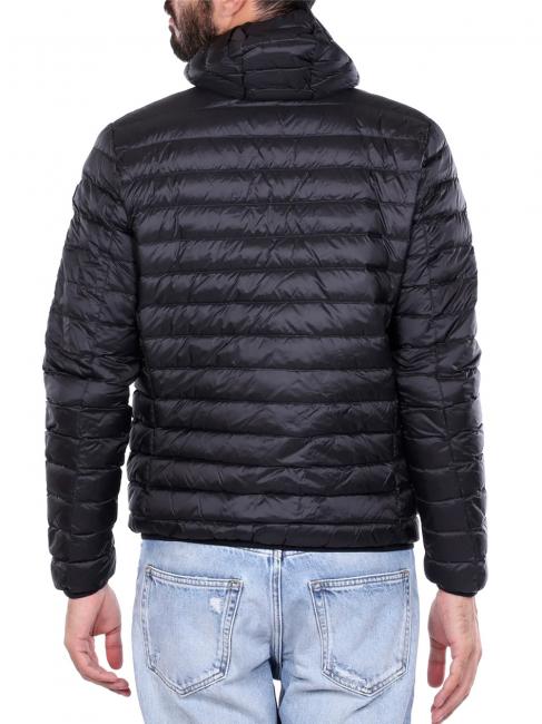 FRANKLIN Hooded down jacket asphalt / m19 - Men's down jackets