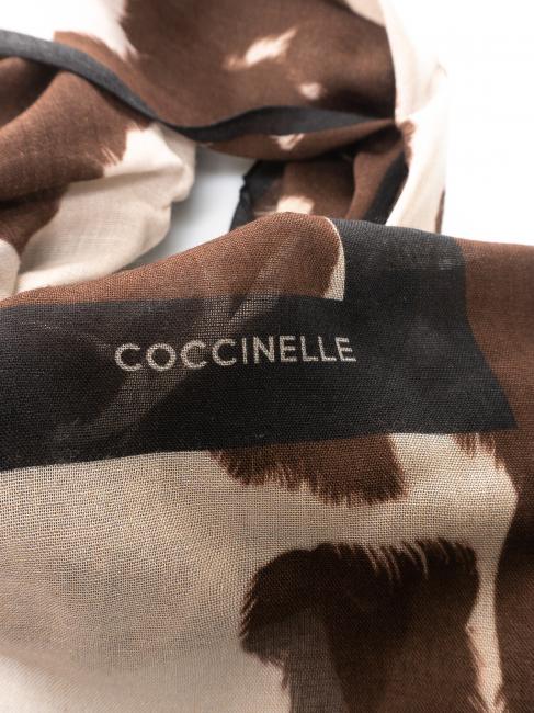 Stola in viscosa e lana  multicolor mocha - Scarves