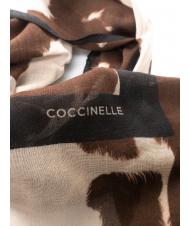 COCCINELLE Stola in viscosa e lana  multicolor mocha - Scarves - 3