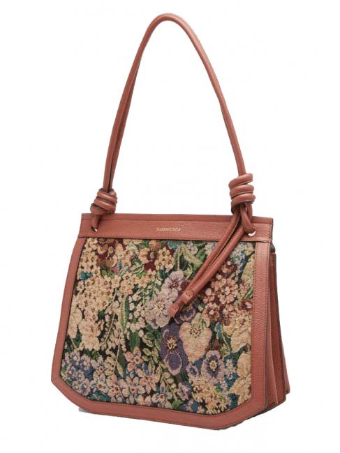 ALLURE Tapestry Shoulder bag with fabric embroidery mult.almo / cinna - Women&rsquo;s Bags