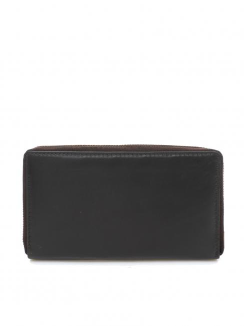 Portafoglio grande zip around in pelle  t.moro - Women’s Wallets