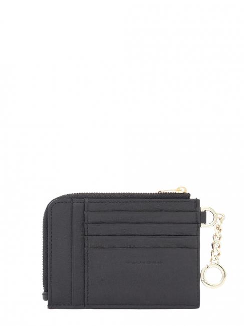 CIRCLE Leather card holder / key holder Black - Men’s Wallets