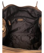TOSCA BLU AVANA Large leather bag mud - Women&rsquo;s Bags - 5