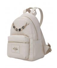 LOVE MOSCHINO CHARM Backpack with chain ivory - Women&rsquo;s Bags - 2