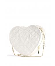 LOVE MOSCHINO Borsa a cuore con tracolla catena  - Women&rsquo;s Bags