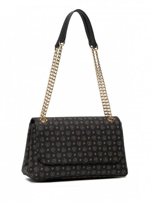 HERITAGE Medium shoulder bag Black - Women’s Bags