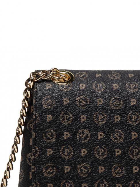 HERITAGE Medium shoulder bag Black - Women’s Bags