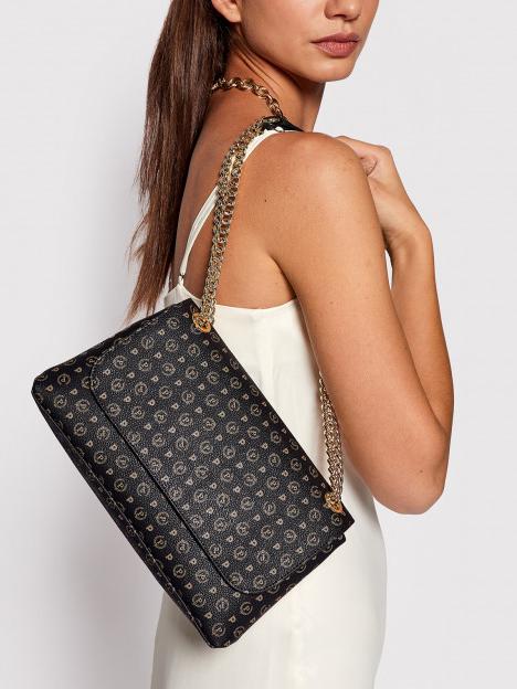 HERITAGE Medium shoulder bag Black - Women’s Bags