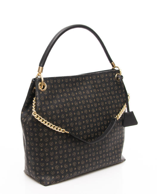 Heritage Classic Shoulder hobo bag with shoulder strap Black - Women’s Bags