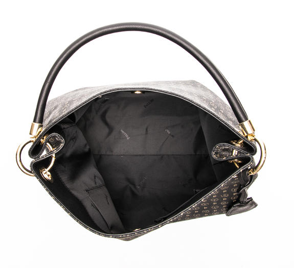 Heritage Classic Shoulder hobo bag with shoulder strap Black - Women’s Bags