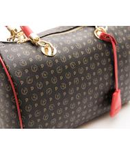 POLLINI Heritage Classic Bowler handbag, with shoulder strap black lacquer - Women&rsquo;s Bags - 4