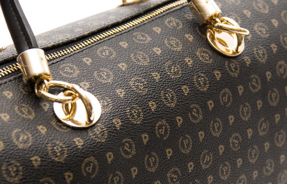 Heritage Classic Bowler handbag, with shoulder strap Black - Women’s Bags