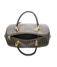 POLLINI Heritage Classic Bowler handbag, with shoulder strap Black - Women’s Bags - 5