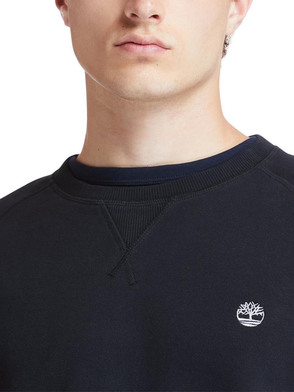 Timberland Exeter River Basic Crewneck Sweatshirt Black Buy At