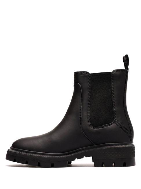 CORTINA VALLEY Chelsea boot in leather Jetblack - Women&rsquo;s shoes