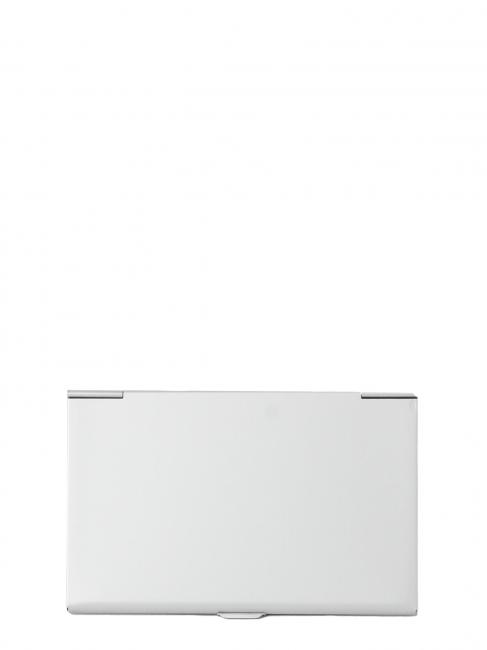 Porta Biglietti da Visita In leather and aluminum black - Men&rsquo;s Wallets