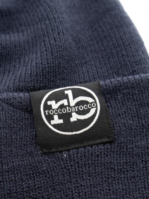 Berretto beanie con risvolto  blue - Hats