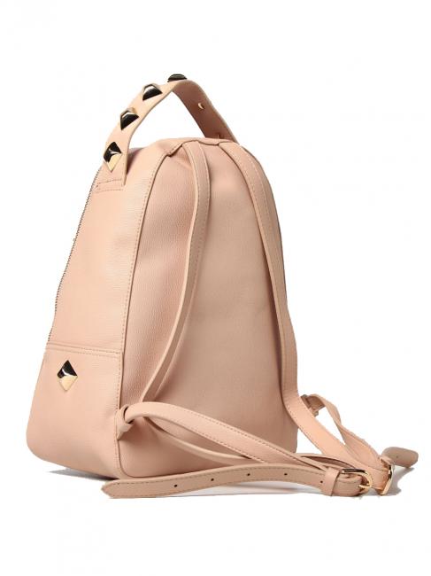 SQUARED STUDS Backpack with studs and zip cuban sand - Women&rsquo;s Bags