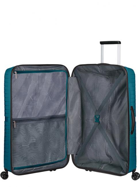 Trolley AIRCONIC, large, light size deep ocean - Rigid Trolley Cases