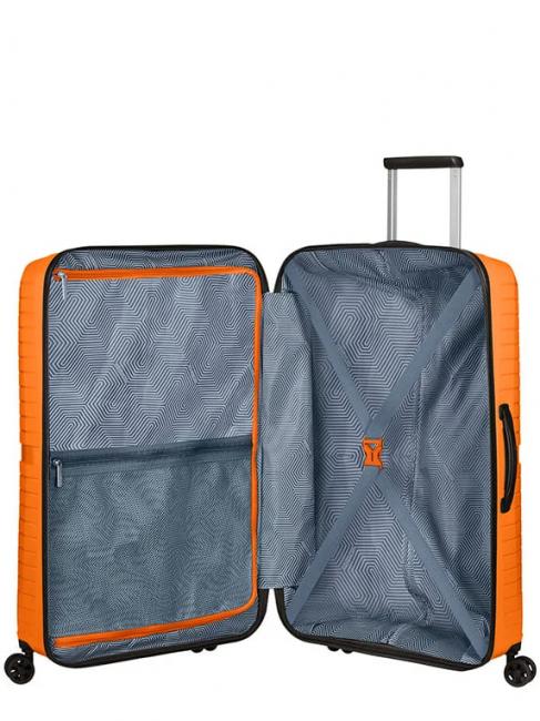 Trolley AIRCONIC, large, light size mango orange - Rigid Trolley Cases