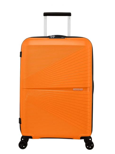 Trolley AIRCONIC, medium size, light mango orange - Rigid Trolley Cases