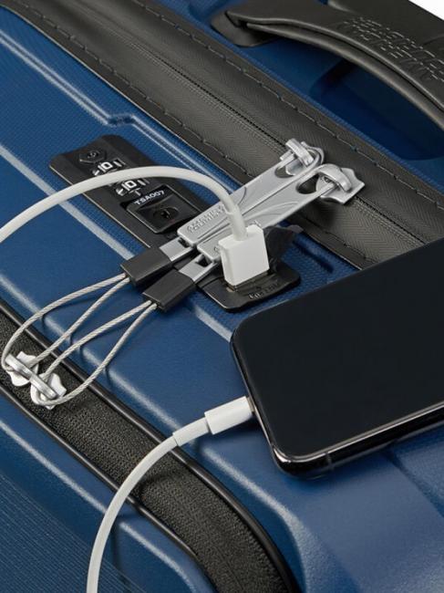 AIRCONIC Hand luggage trolley, 15.6 "PC holder midnightnavy - Hand luggage