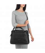 PIQUADRO folder CIRCLE, PC port 14 " Black - Work Briefcases - 5