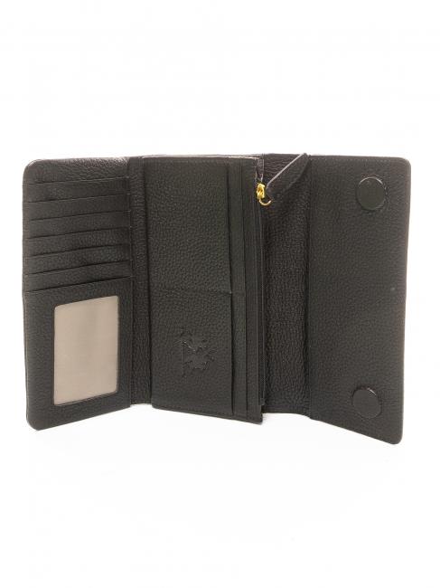 HERITAGE Continental leather wallet black - Women&rsquo;s Wallets