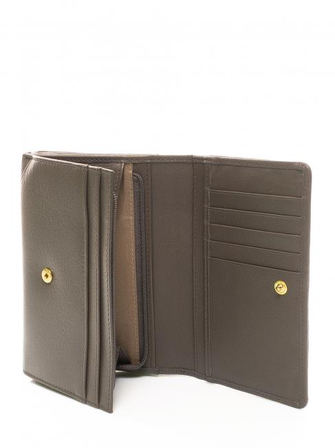 HERITAGE Leather wallet taupe - Women&rsquo;s Wallets
