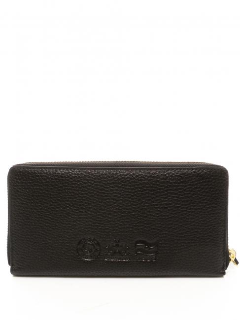 HERITAGE Woman leather wallet black - Women&rsquo;s Wallets