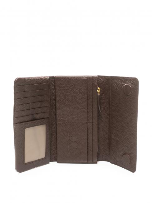 HERITAGE Continental leather wallet burgundy - Women&rsquo;s Wallets