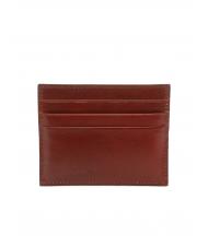 THE BRIDGE LEDA Leather card holder wallet Chianti / Bordeaux / Gold - Women&rsquo;s Wallets - 2