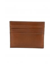 THE BRIDGE LEDA Leather card holder wallet BROWN - Women&rsquo;s Wallets - 2