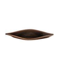 THE BRIDGE LEDA Leather card holder wallet BROWN - Women&rsquo;s Wallets - 3