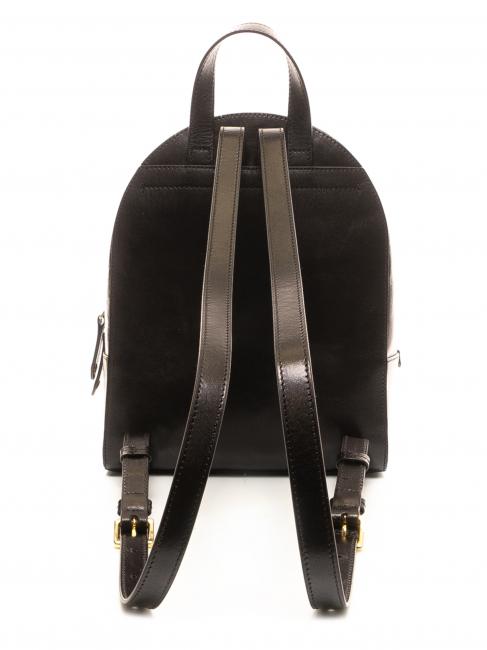 GIOVANNA Leather backpack Black Gold - Women’s Bags