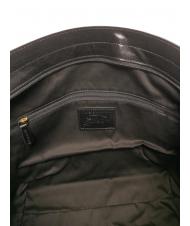 THE BRIDGE GIOVANNA Medium shopping bag in leather Black Gold - Women&rsquo;s Bags - 5