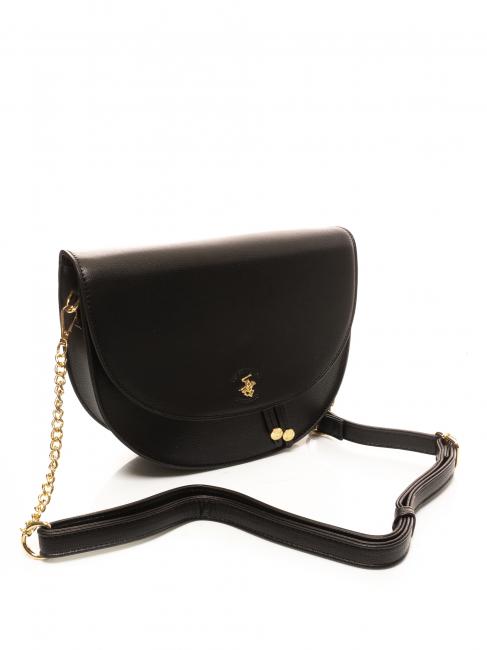 ANGELINA Shoulder bag with flap Black - Women&rsquo;s Bags